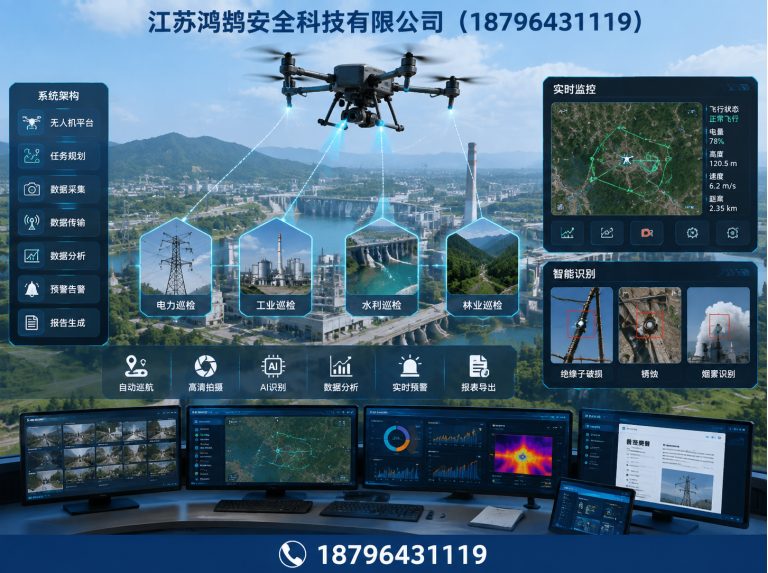阿坝无人机巡检系统展示图